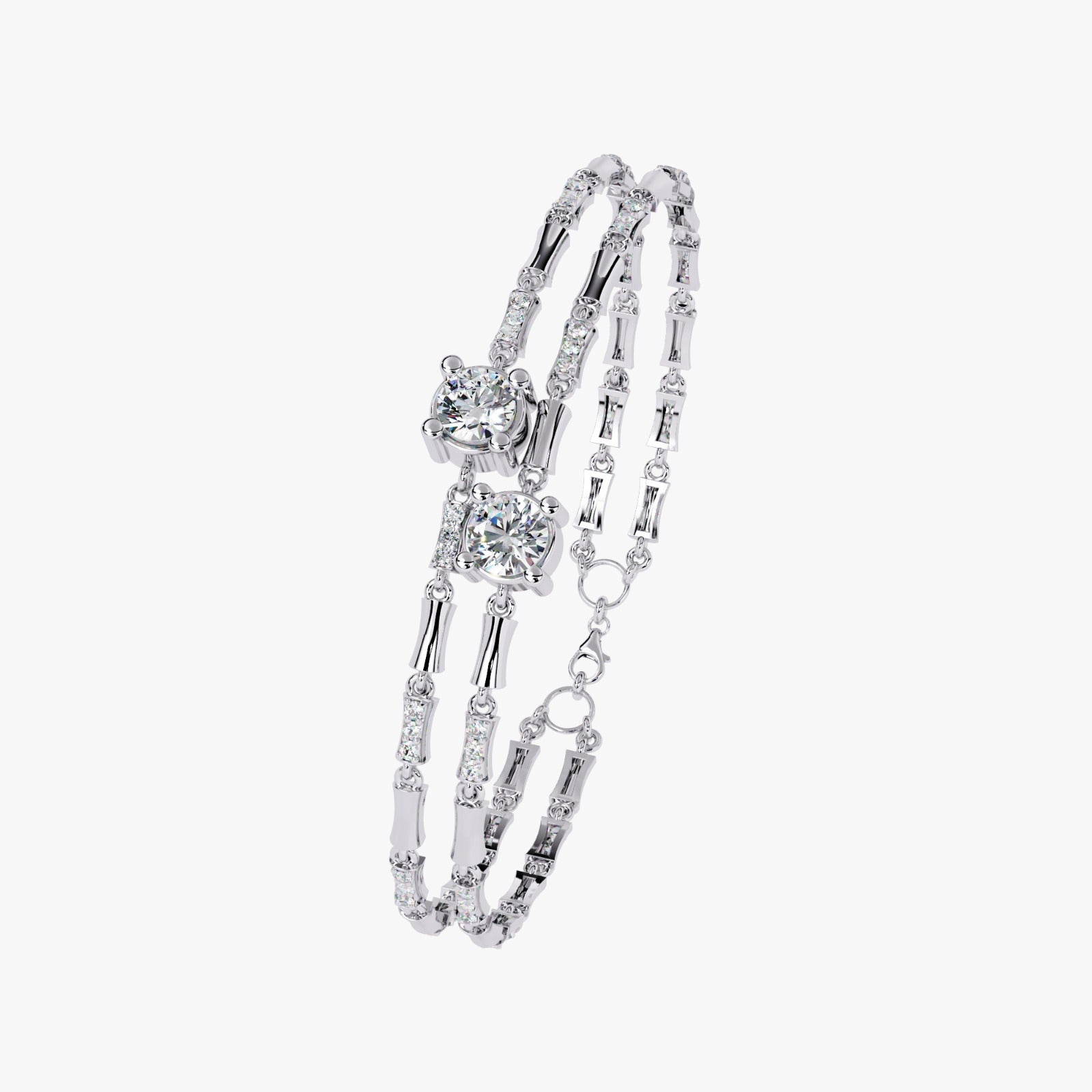 Solitairekart 2.21ct Lab Grown Diamond Bracelet